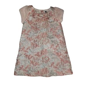 Janie And Jack Brocade Dress Girls Size 3